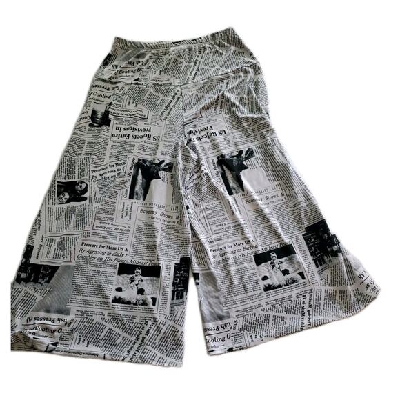 Cover Charge Women's Wide Leg Capri Pants Multicolor Size Small Polyester Blend - Picture 2 of 12